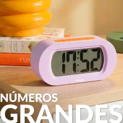 Reloj gummy lila