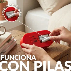Reloj gummy rojo
