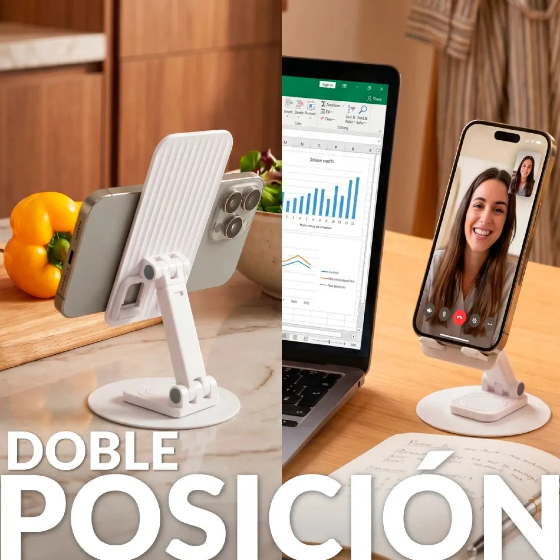 Soporte móvil plegable "Out of the office"