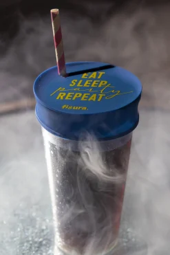 Tapa vasos antidroga “Eat, Sleep, Party, Repeat”