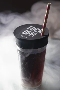 Tapa vasos antidroga “F*ck off”