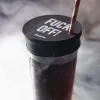 Tapa vasos antidroga “F*ck off” 3 unidades