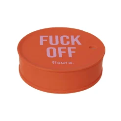 Tapa vasos antidroga “Fuck off” rojo