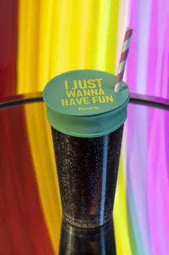Tapa vasos antidroga “I just wanna have fun” 5 unidades
