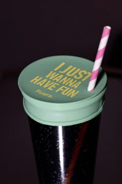 Tapa vasos antidroga “I just wanna have fun” 5 unidades