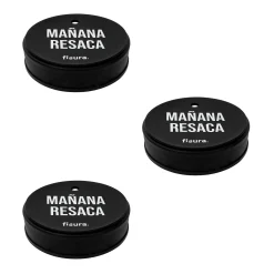 Tapa vasos antidroga “Mañana resaca” 3 unidades