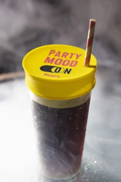 Tapa vasos antidroga “Party mood ON”