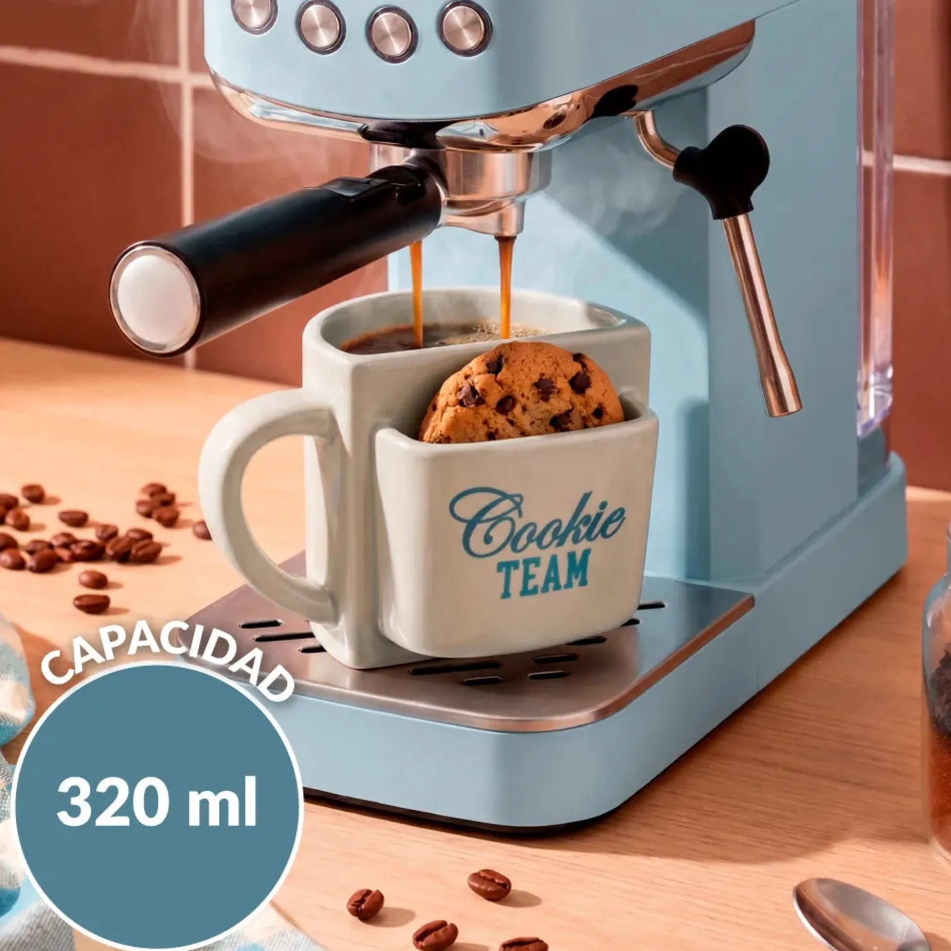 Taza bolsillo “Cookie team”