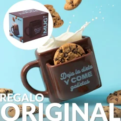 Taza bolsillo “Deja la dieta”
