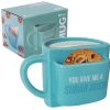 Taza bolsillo "You give me a sugar rush"