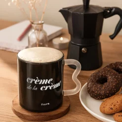 Taza cristal "Crème de la crème"