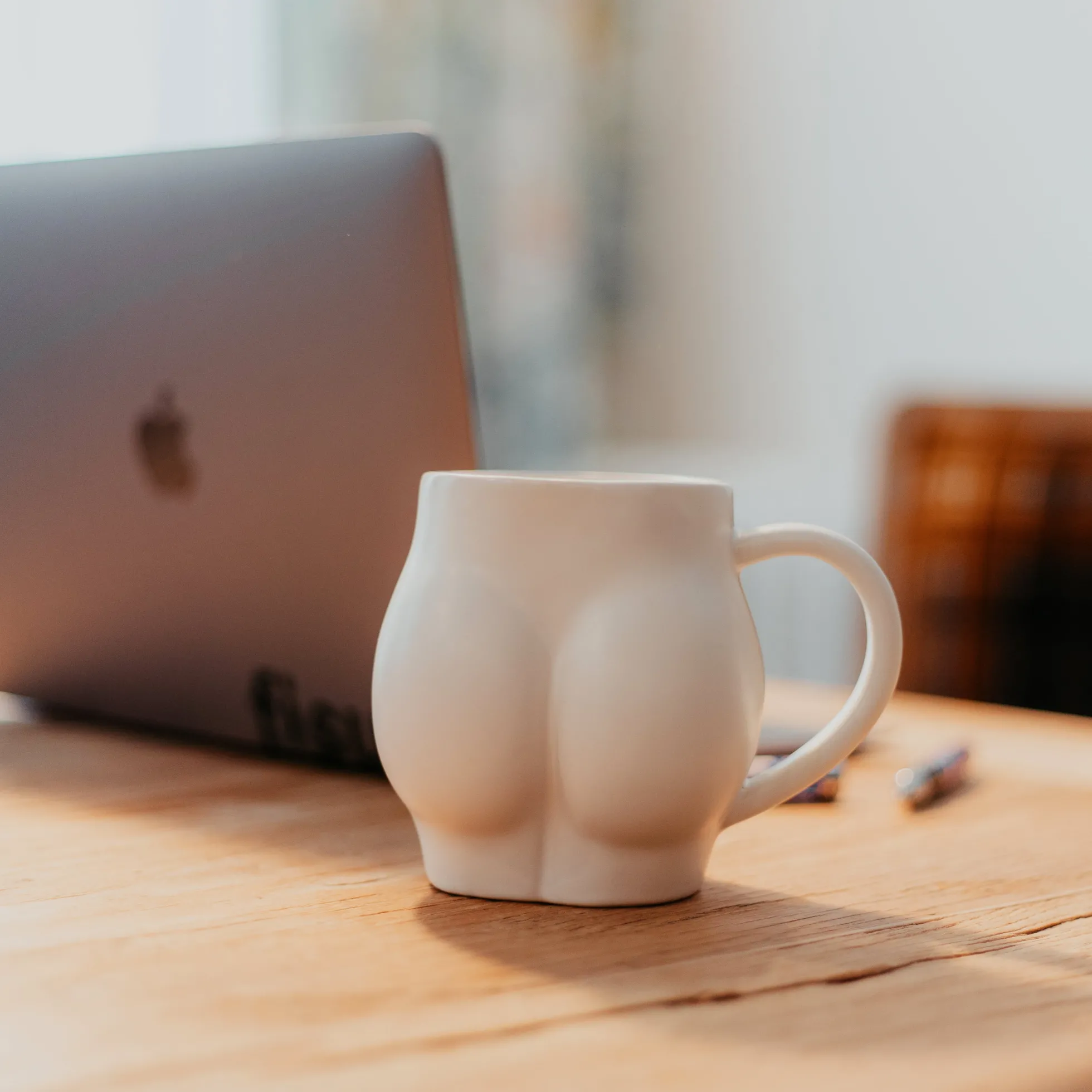Taza "Culo" Blanco