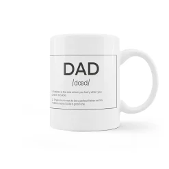 Taza "Dad" inglés
