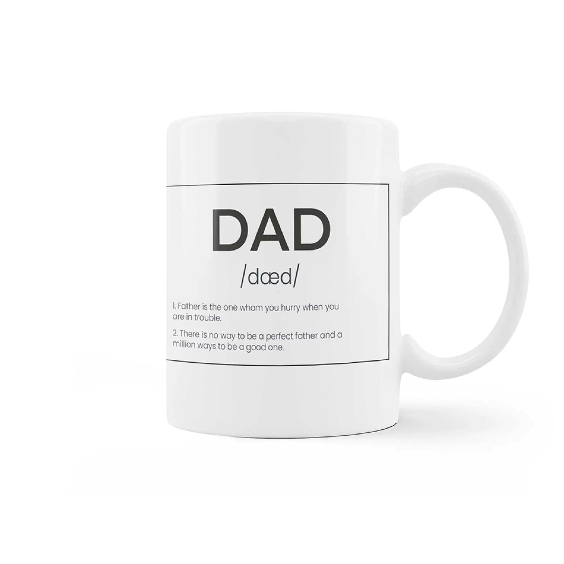 Taza "Dad" inglés