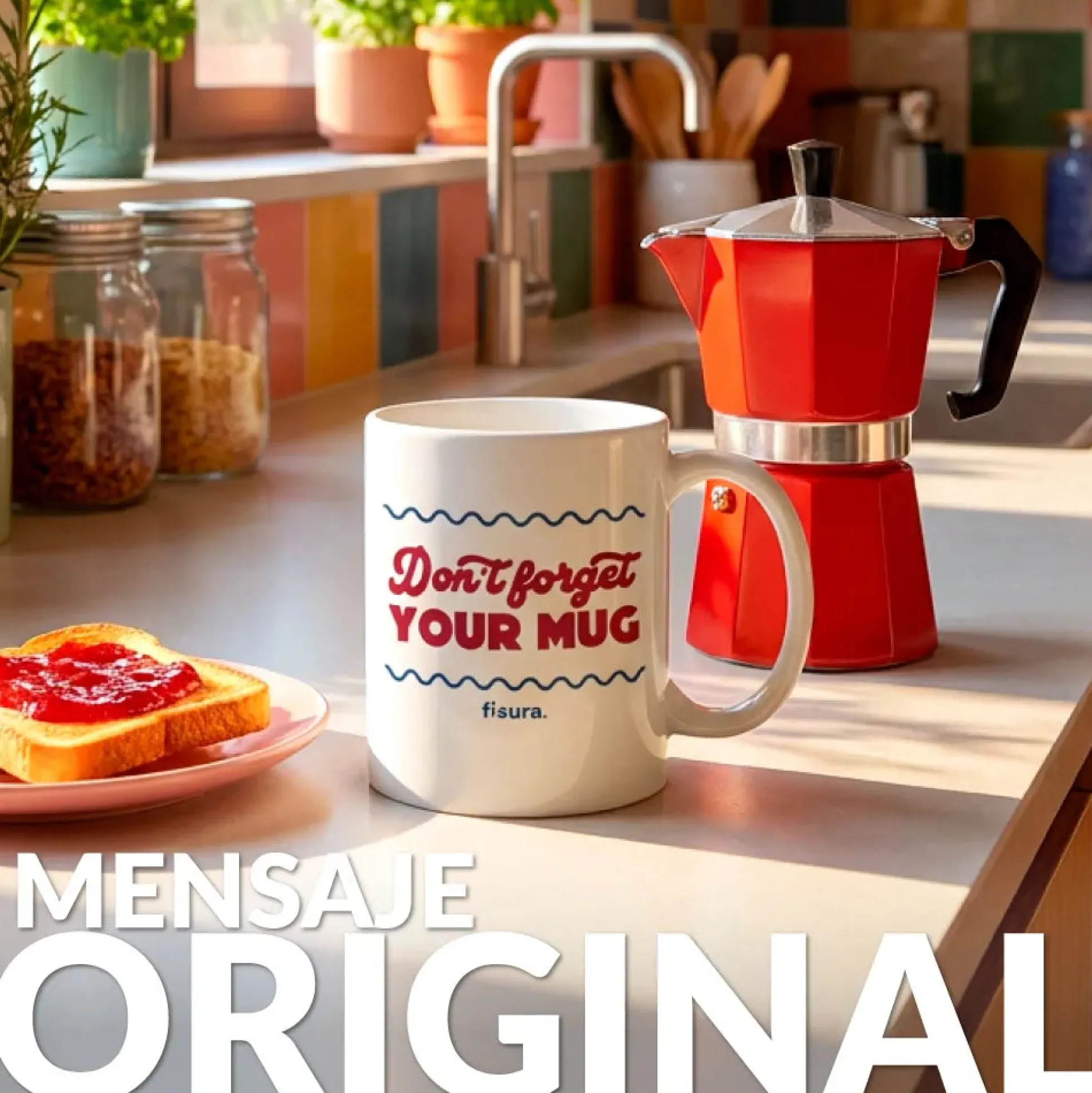 Taza “Don’t forget your mug”