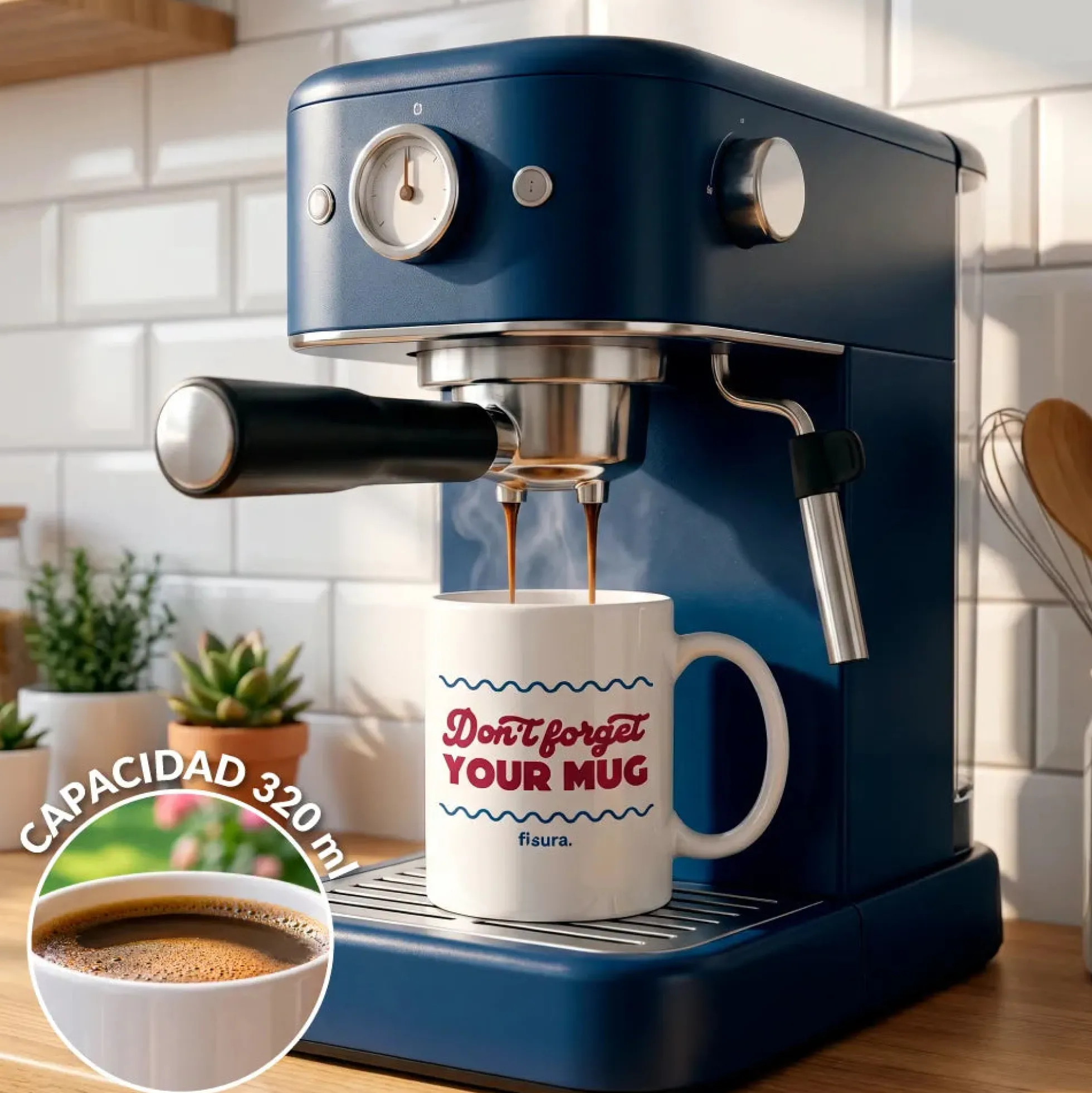 Taza “Don’t forget your mug”