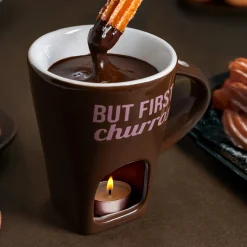 Taza fondue “But first churros”