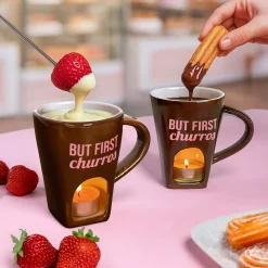 Taza fondue “But first churros”