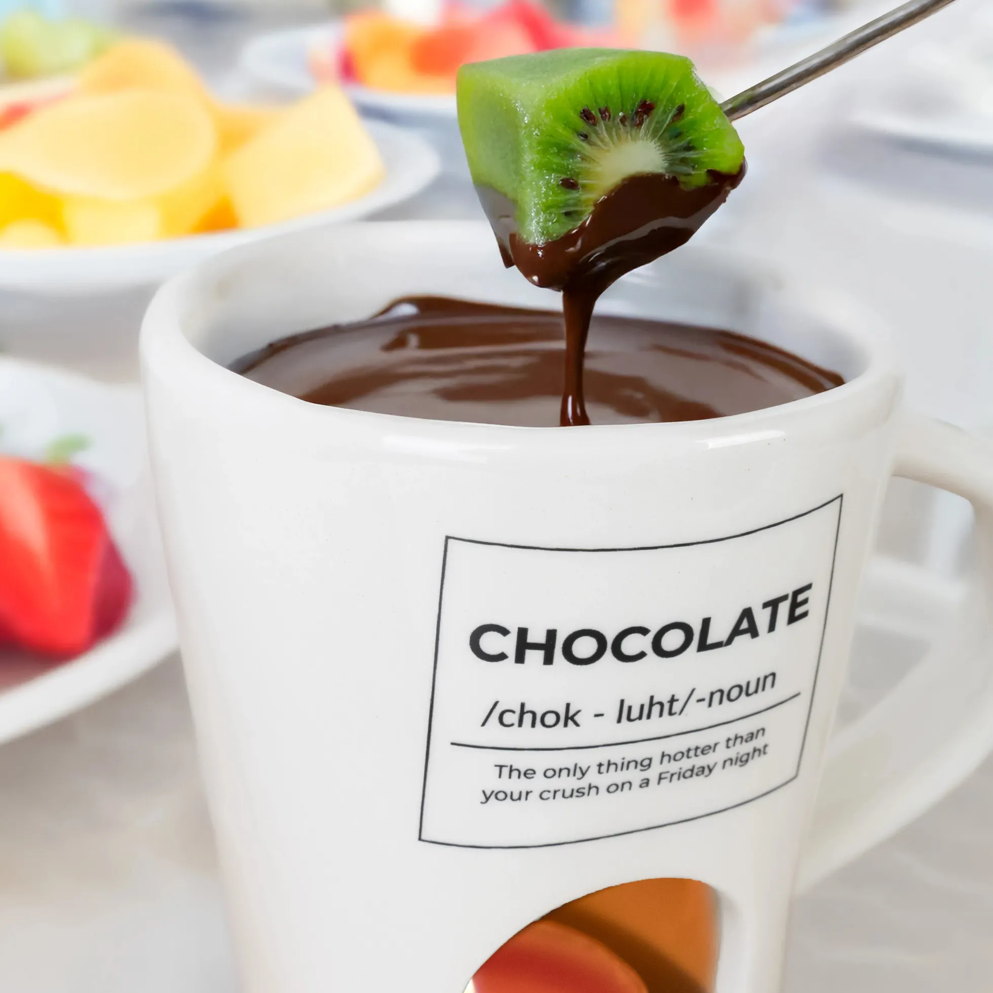 Taza fondue “Chocolate”