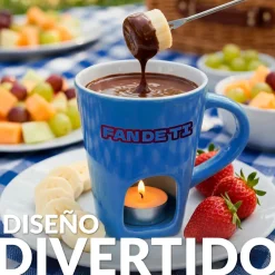 Taza fondue “Fan de ti”