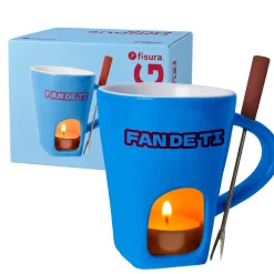 Taza fondue “Fan de ti”