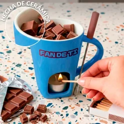 Taza fondue “Fan de ti”