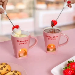 Taza fondue “Hotter than your ex”