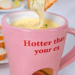Taza fondue “Hotter than your ex”