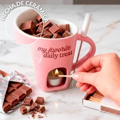 Taza fondue “My favorite daily treat”