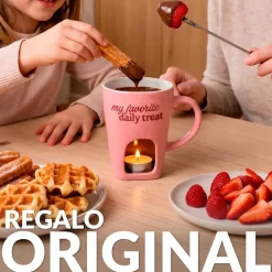 Taza fondue “My favorite daily treat”