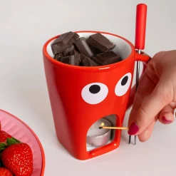 Taza fondue “Ojos”
