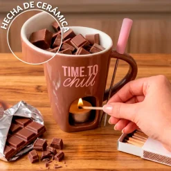 Taza fondue “Time to chill”