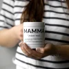 Taza “Mamma” italiano