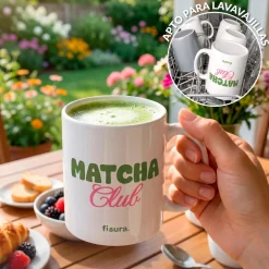 Taza “Matcha club”