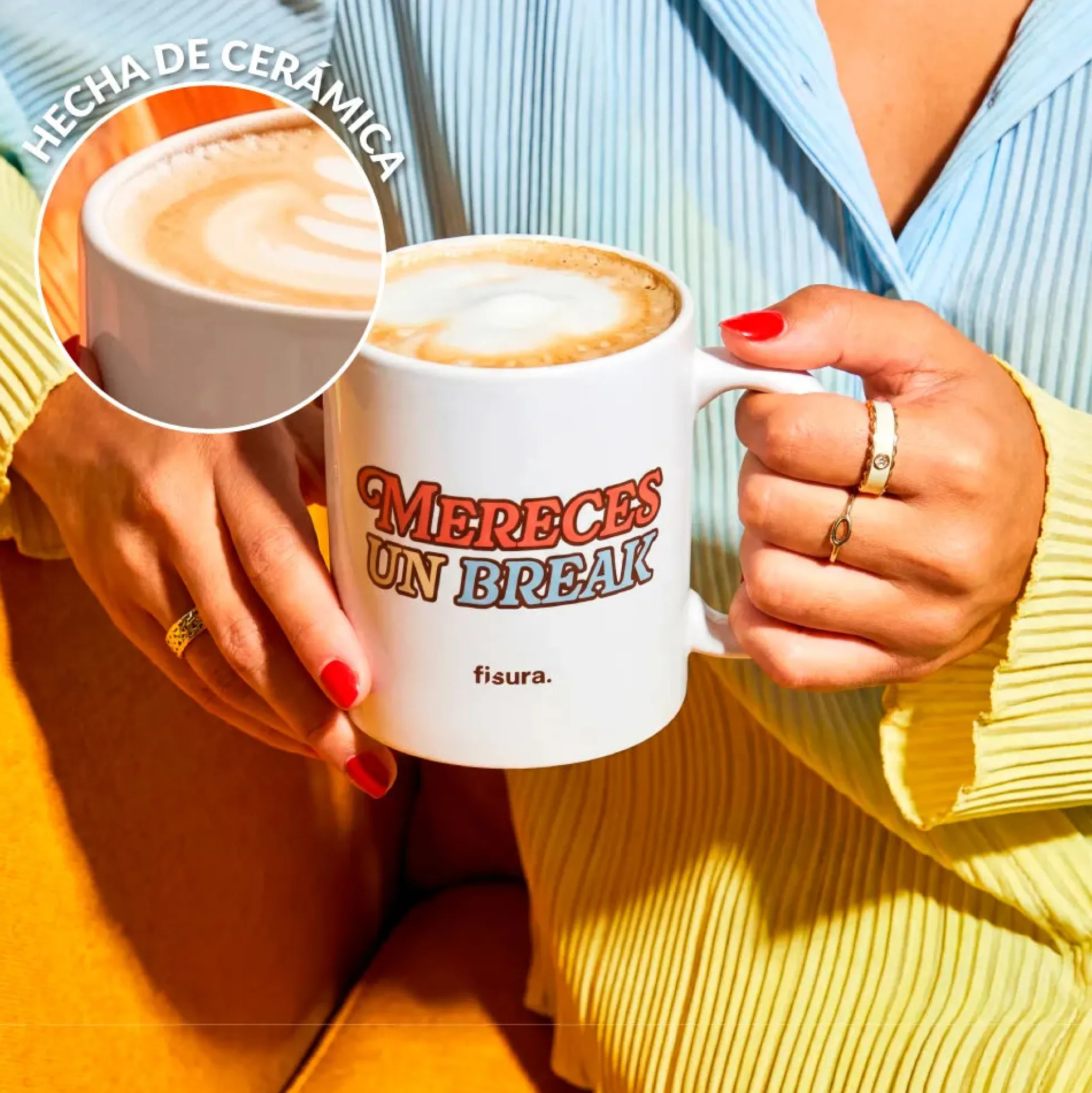 Taza “Mereces un break”