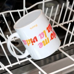 Taza "No me da la vida"