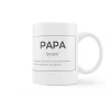 Taza "Papa" francés
