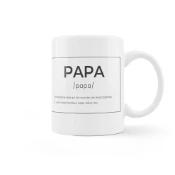 Taza "Papa" francés