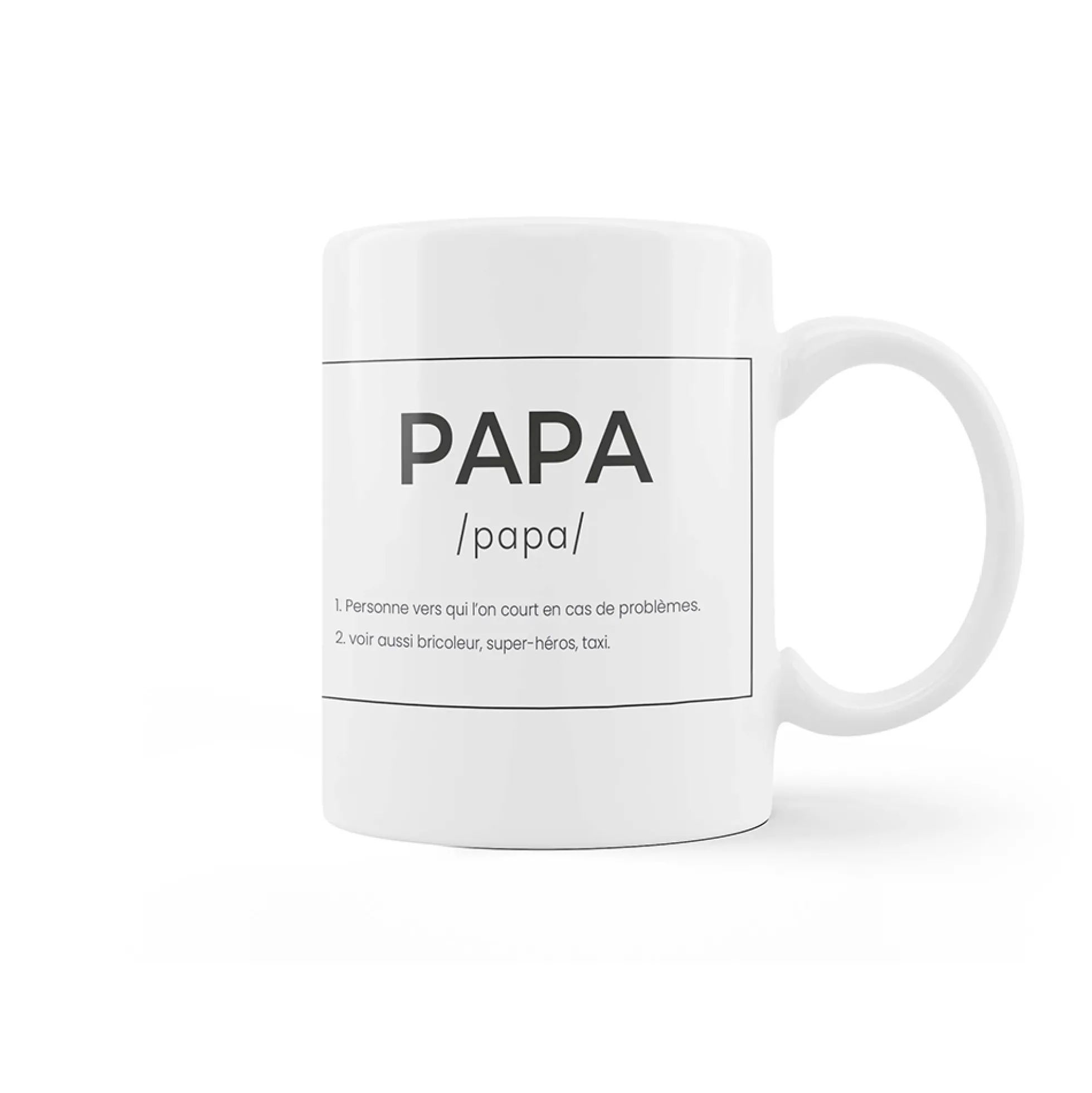 Taza "Papa" francés