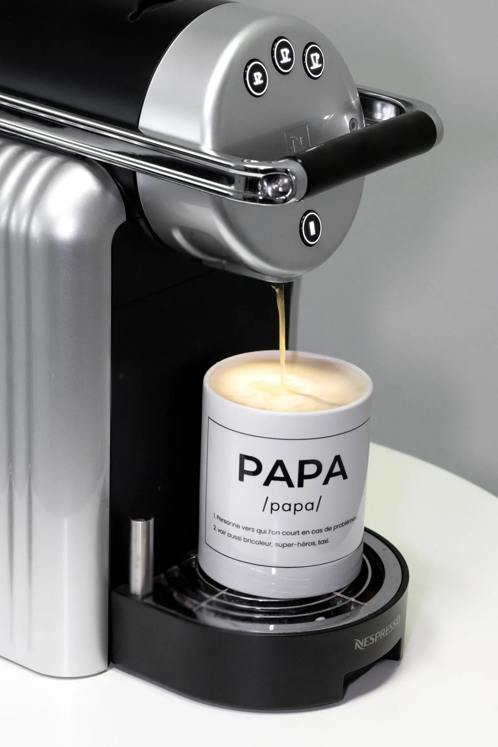 Taza "Papa" francés