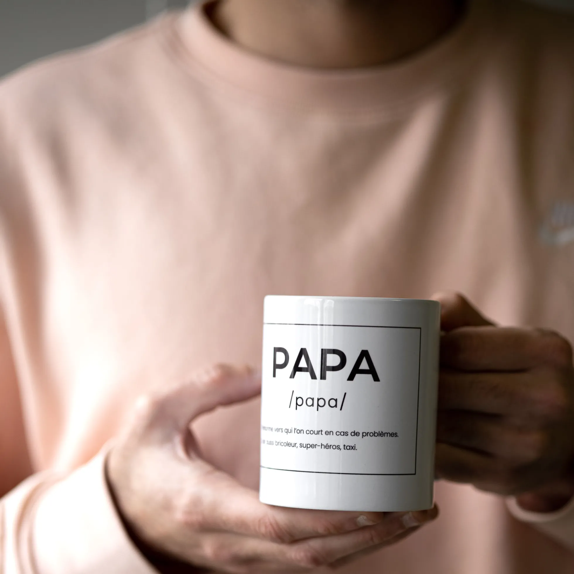 Taza "Papa" francés
