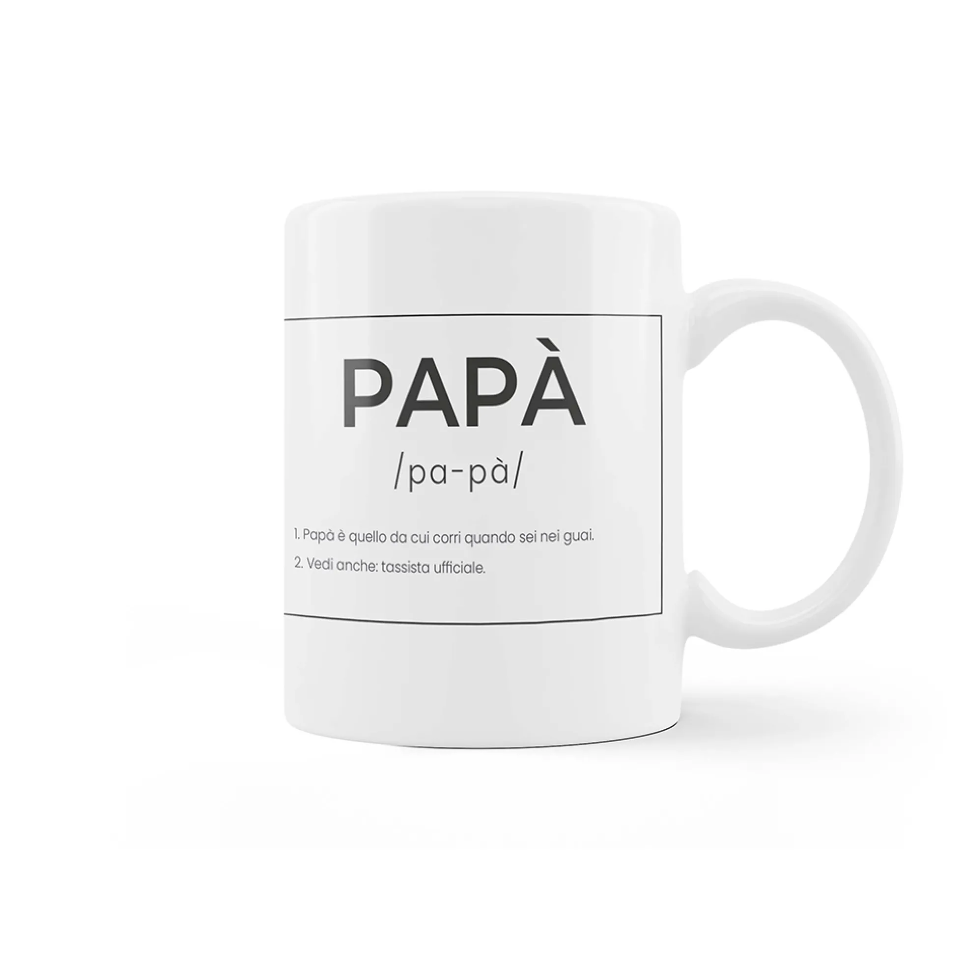Taza "Papà" italiano