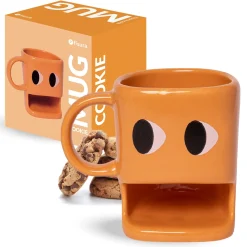 Taza para galletas naranja