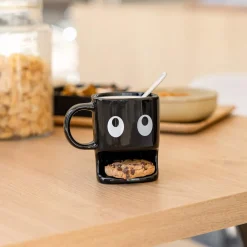 Taza para galletas negra