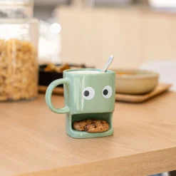 Taza para galletas verde