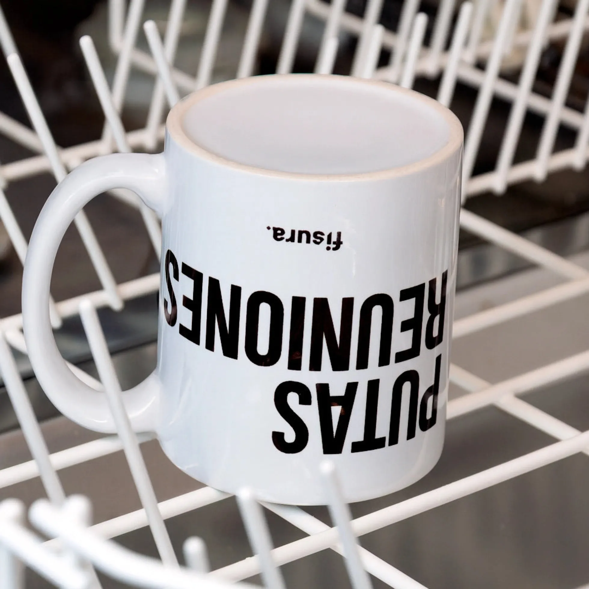 Taza "Putas reuniones"