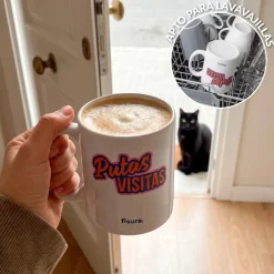 Taza “Putas visitas”