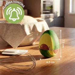 Temporizador de cocina aguacate