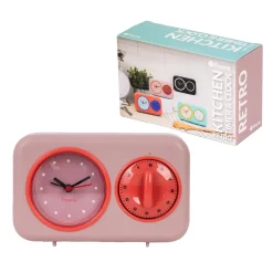 Temporizador de cocina retro - rosa