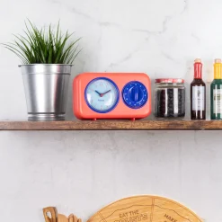 Temporizador de cocina retro - rojo